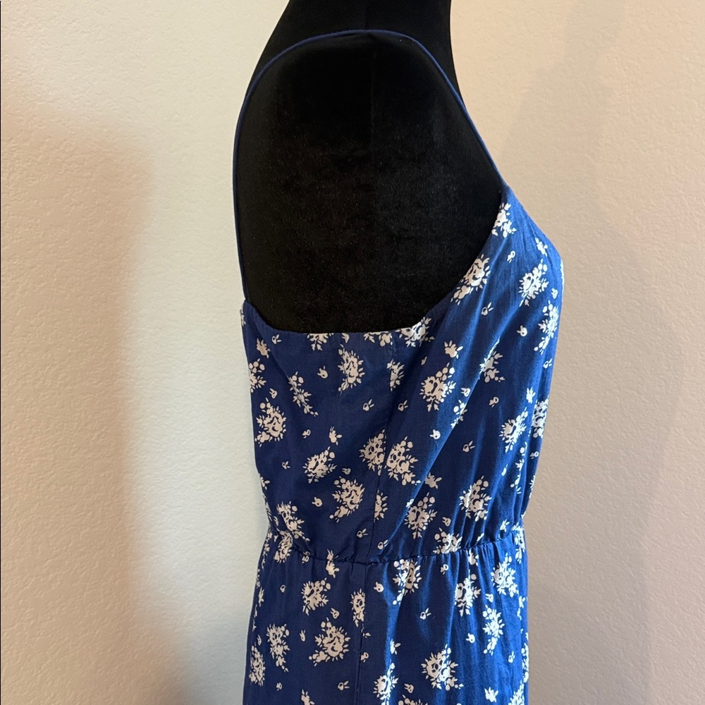 J. Crew Blue and White Floral Maxi Dress - Picture 13 of 14